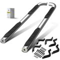 3 Inch Chrome S/S 304 Round Side Step Bars for 2022 Toyota 4Runner