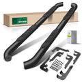 3 Inch Black Steel Round Side Step Bars for 2022 Honda Pilot