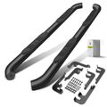 3 Inch Black Steel Round Side Step Bars for 2022 Honda Pilot