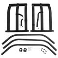 Black Rear Tailgate Stowable Bed Extender Kit for 2007 Toyota Tacoma