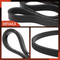 34.44 Inch Serpentine Belt for Honda Civic Toyota 4Runner Hyundai Dodge Ford Acura