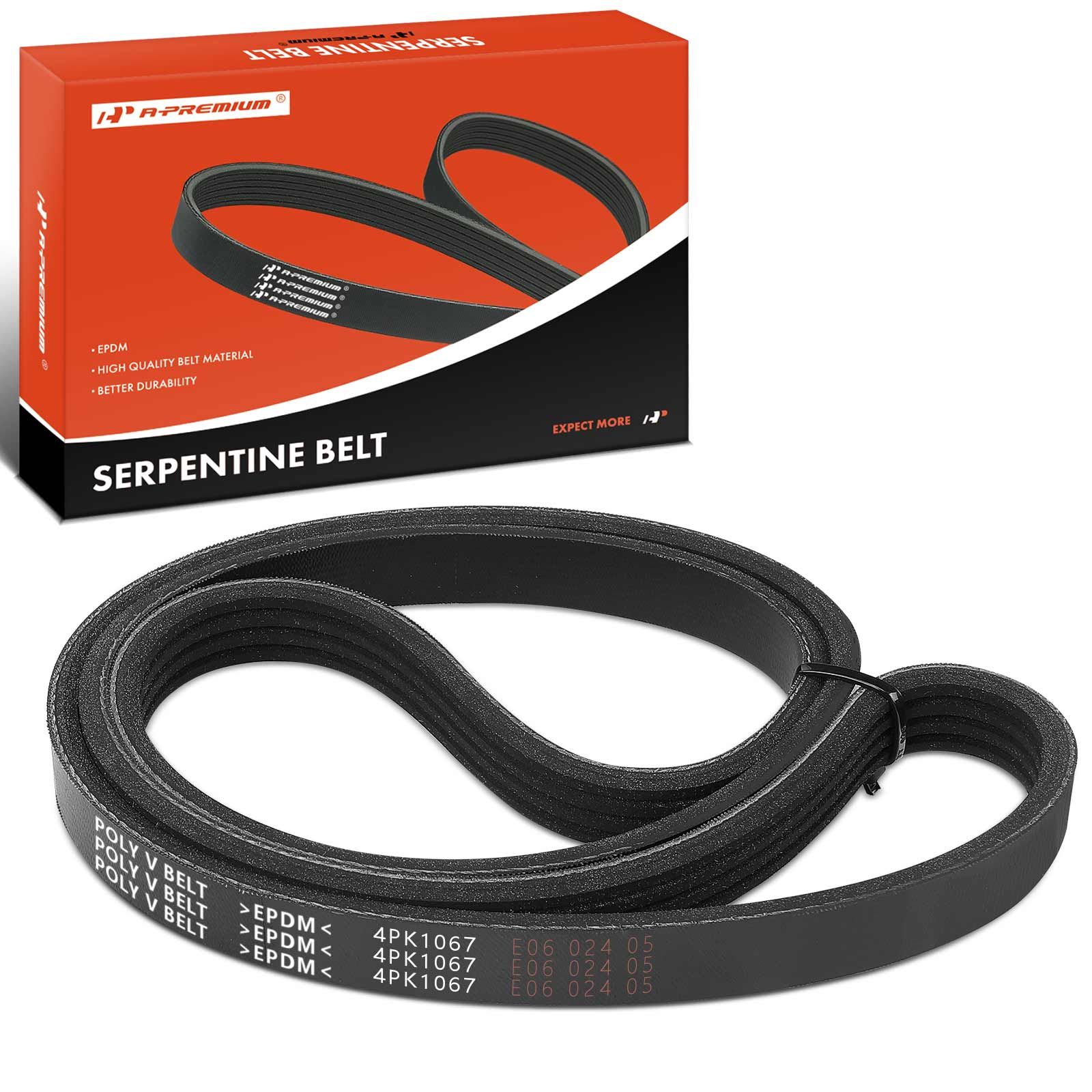 42.13 Inch Serpentine Belt for Honda Accord Toyota Tacoma T100 Chevy Corvette