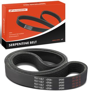 37.84 Inch Serpentine Belt for Mazda 3 3 Sport CX-3 Volkswagen Touareg Porsche