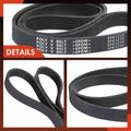 48.12 Inch Serpentine Belt for Toyota Corolla Ford Escort Cadillac Hyundai Nissan