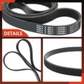 60.59 Inch Serpentine Belt for Toyota Corolla Ford Ranger Chevy Prizm BMW Buick