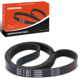 62.56 Inch Serpentine Belt for Toyota Corolla Matrix Dodge Dart Audi A4 Lexus Mack