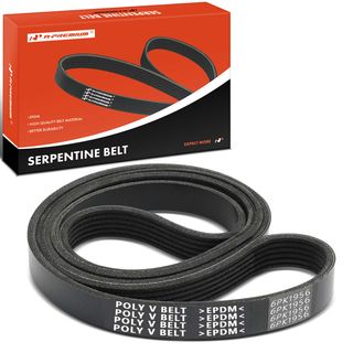 76.87 Inch Serpentine Belt for Buick Century Chevy Camaro Pontiac 6000 Oldsmobile 2.5L