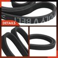 73.04 Inch Serpentine Belt for Porsche Cayman 09-12 Boxster 911 Volvo V70 C70