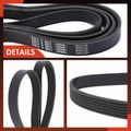 85.08 Inch Serpentine Belt for Ford Escort Taurus Hyundai Tucson Kia Mazda Mercury