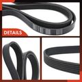 86.36 Inch Serpentine Belt for Jeep Grand Cherokee Chevy Malibu Ford Explorer Subaru