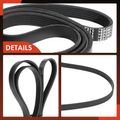 86.78 Inch Serpentine Belt for Ram 1500 Chevy Silverado 1500 GMC Sierra 1500 Ford