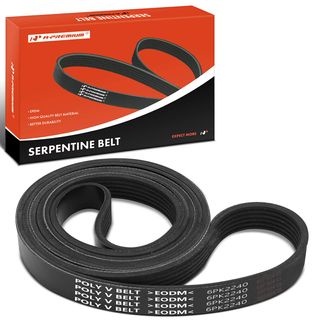 88.3 Inch Serpentine Belt for Chevrolet Malibu 2004-2006 Ford Explorer 1997 Fusion