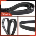 89.56 Inch Serpentine Belt for Ford F-150 Escape Taurus Jeep Cherokee Land Rover