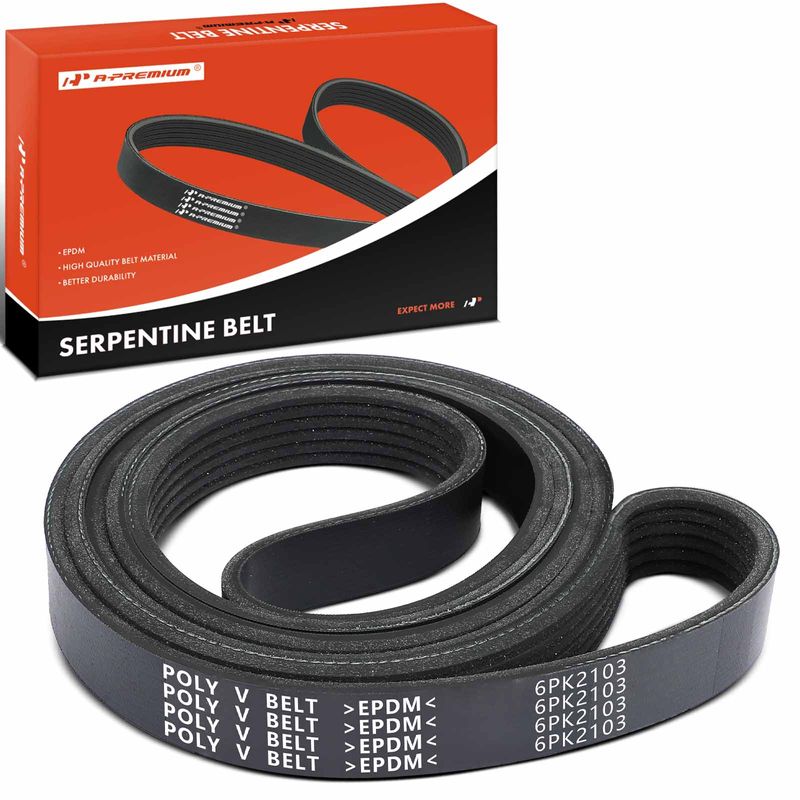 82.86 Inch Serpentine Belt for Ford Ranger 2001-2011 Mazda B2300 Mercedes-Benz S450 W222