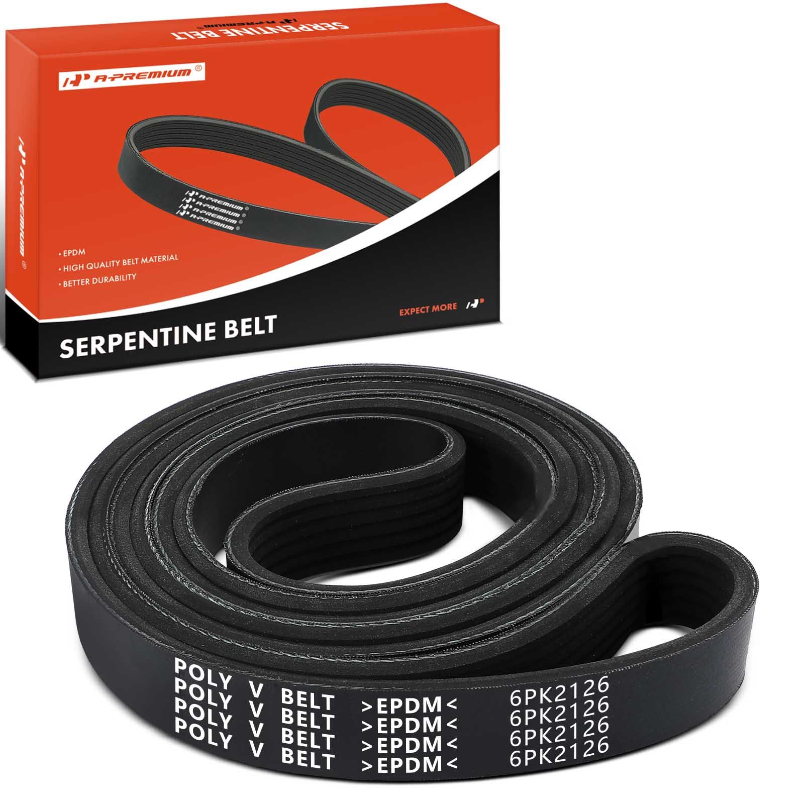 83.68 Inch Serpentine Belt for Cadillac Ford Focus Hyundai Kia Mercedes-Benz C400