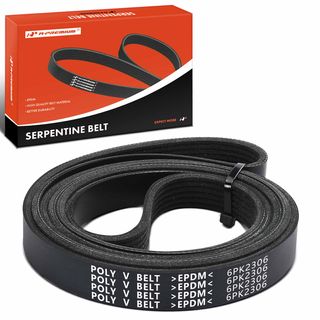 90.71 Inch Serpentine Belt for Chevrolet Astro G20 Ford Crown Victoria GMC Isuzu