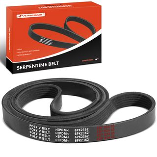 93.02 Inch Serpentine Belt for Chevy Silverado 1500 Tahoe Suburban Express 2500