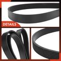 80.94 Inch Serpentine Belt for INFINITI EX35 08-12 G35 07-08 Nissan 350Z 07-09