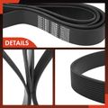 87.4 Inch Serpentine Belt for Freightliner Cascadia 2018 International Peterbilt 365