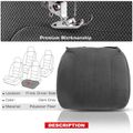 Dark Gray Front Driver Seat Bottom Cover for 2004 Dodge Ram 2500