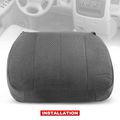 Dark Gray Front Driver Seat Bottom Cover for 2004 Dodge Ram 2500