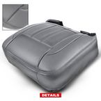 Front Driver Seat Cover for Dodge Ram 1500 2500 3500 06-08 Medium Slate Gray