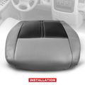 Front Driver Seat Cover for Jeep Grand Cherokee WK 2005-2007 SUV Grey