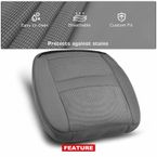 Front Driver Seat Cover for Dodge Ram 1500 2500 3500 2006 Grey Cloth