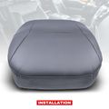 Front Driver Seat Cover for Ford E-150 E-250 E-350 E-450 E-550 2003-2008