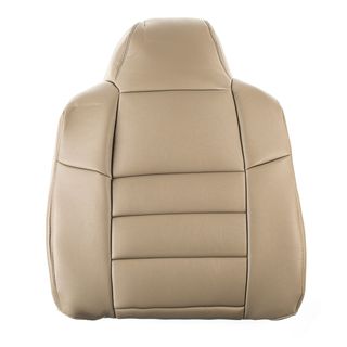 Front Driver Seat Cover for Ford F-250 F-350 2002-2007 Medium Parchment Tan