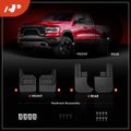 4 Pcs Front & Rear Mud Flaps Splash Guards Fender for 2023 Jeep Gladiator