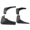 4 Pcs Front & Rear Mud Flaps Splash Guards for Audi A4 B8 2009-2012 Sedan