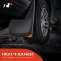 4 Pcs Front & Rear Mud Flaps Splash Guards for Audi A4 2020 2021 Sedan