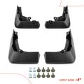 4 Pcs Front & Rear Mud Flaps Splash Guards for 2017 Audi A8 Quattro