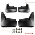 4 Pcs Front & Rear Mud Flaps Splash Guards for 2006 BMW 525i