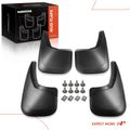 4 Pcs Front & Rear Mud Flaps Splash Guards for 2009 Chevrolet Silverado 3500 HD