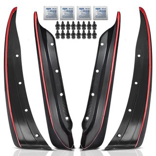 4 Pcs Front & Rear Mud Flaps Splash Guards for Chevrolet Corvette C6 2005-2013