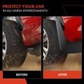 4 Pcs Front & Rear Mud Flaps Splash Guards for 2018 GMC Sierra 2500 HD