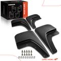 4 Pcs Front & Rear Mud Flaps Splash Guards for 2018 GMC Sierra 2500 HD