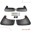 4 Pcs Front & Rear Mud Flaps Splash Guards for Chevrolet Silverado 1500 2019-2021