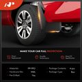 4 Pcs Front & Rear Mud Flaps Splash Guards for Honda Civic 2017-2020 Hatchback