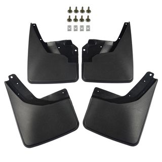 4 Pcs Front & Rear Mud Flaps Splash Guards for Hummer H3 2006 2007-2010