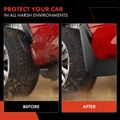 4 Pcs Front & Rear Mud Flaps Splash Guards for 2012 Jeep Grand Cherokee