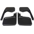 4 Pcs Front & Rear Mud Flaps Splash Guards for 2017 Jeep Wrangler