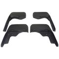 4 Pcs Front & Rear Mud Flaps Splash Guards for 2017 Jeep Wrangler