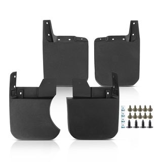 4 Pcs Front & Rear Mud Flaps Splash Guards for Jeep Gladiator 23-24 Willys Sport