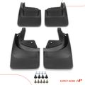 4 Pcs Front & Rear Mud Flaps Splash Guards for 2021 Jeep Wrangler