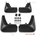 4 Pcs Front & Rear Mud Flaps Splash Guards with Fender Flares for 2021 Lincoln Corsair