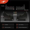 4 Pcs Front & Rear Mud Flaps Splash Guards for 2011 Mercedes-Benz E63 AMG