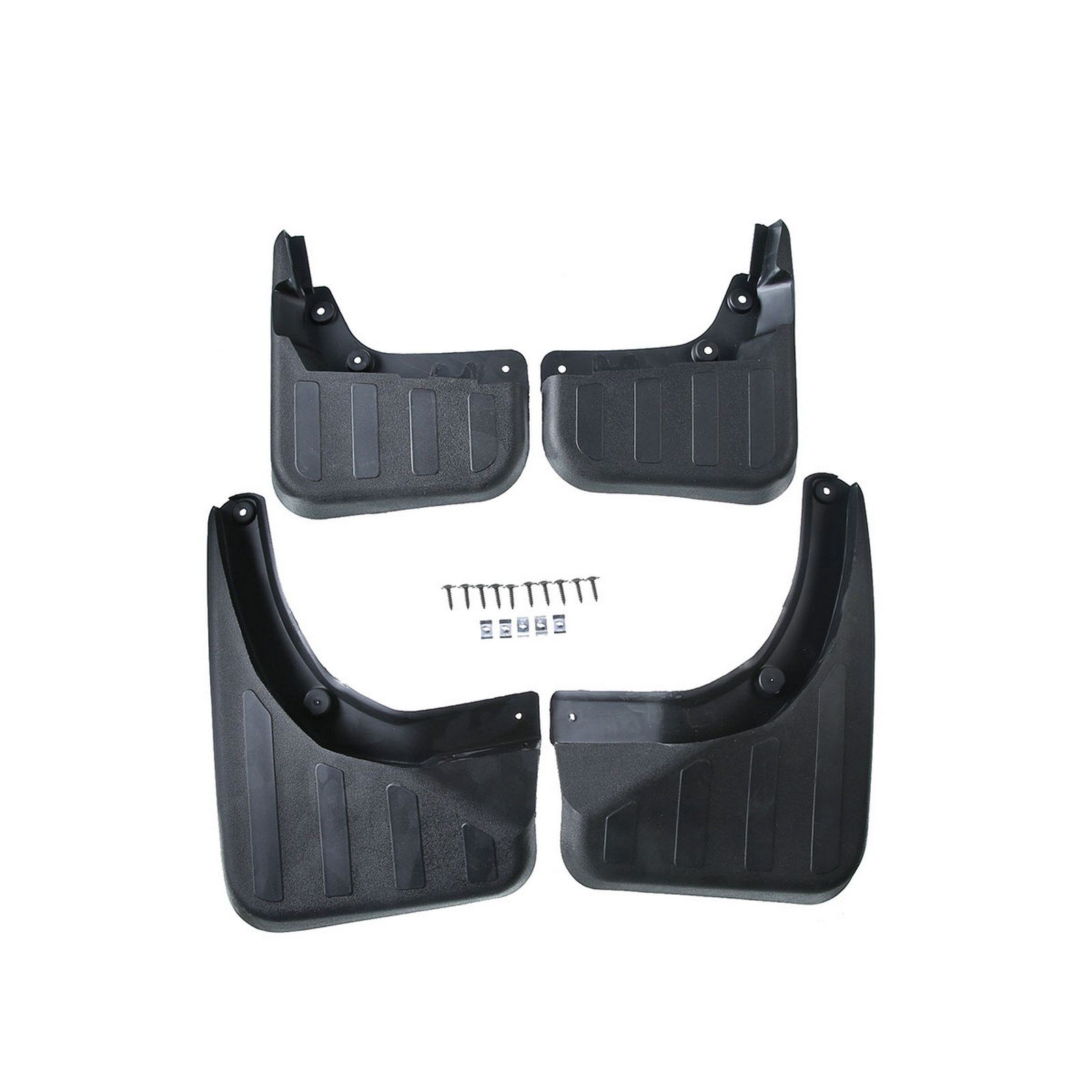 4 Pcs Front & Rear Mud Flaps Splash Guards for 2009-2015 Mercedes-Benz GLK350